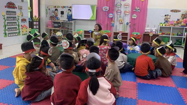 A group of children sitting on the floor

AI-generated content may be incorrect.